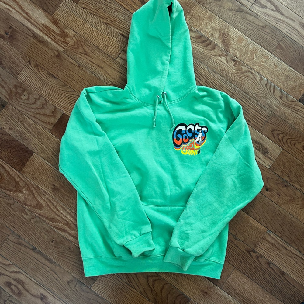 Men’s size L GOATS hoodie.